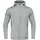 Kapuzenjacke Kinder hellgrau meliert/anthra light 140