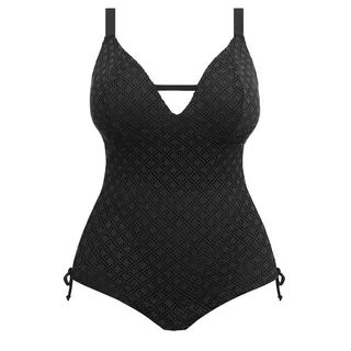 Elomi Badeanzug Damen Bazaruto Schwarz L Cup H