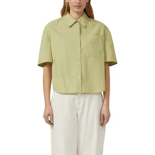 s.Oliver Boxy Popeline-Bluse mit Brusttasche grün XL