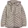 Leichte Steppjacke mit Kapuze Beige 4XL