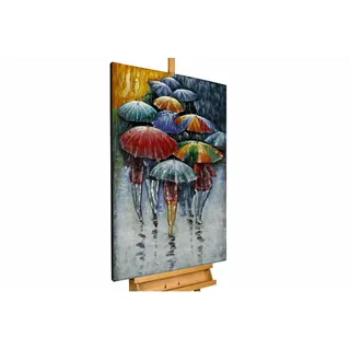 Kunstloft Metallbild, Mehrfarbig, Metall, 3.5x100 cm, Bilder und Zubehör, Wandbilder, Metallbilder