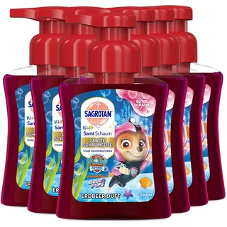 Sagrotan Kids Samt-Schaumseife Erdbeere 6 x 250 ml