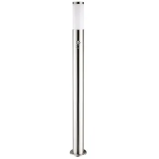 monzana Außenleuchte Edelstahl 100,0 cm inkl. Bewegungsmelder Silber