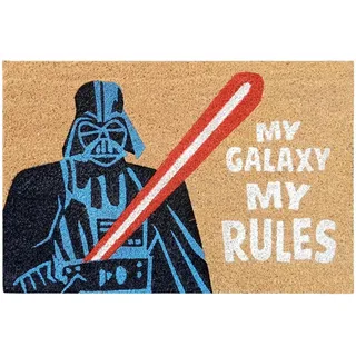 Star Wars Fussmatte, Mehrfarbig, Naturmaterialien, 60 cm, Teppiche & Böden, Fuß & Stufenmatten, Fußmatten und Schmutzfangmatten
