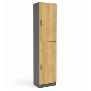 VCM Dilos Mehrzweckschrank 183 x 38 x 32 cm Braun