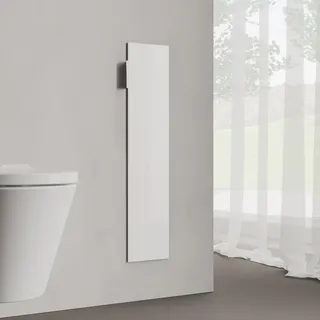 Kronenbach Cube Design WC-Modul 73 cm - Unterputz, Glasfront, Anschlag rechts, Accessoires, weiß matt