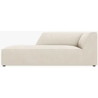 Micadoni Recamiere Ruby, Chaise Longue 1-Sitzer Modul beige