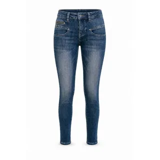 Freeman T. Porter Skinny-fit-Jeans Alexa High Waist Cropped S-SDM Jean - Skinny-fit-Jeans Damen blau L