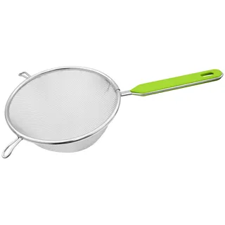 Fackelmann Küchensieb Ø 16 cm Edelstahl mit Kunststoffgriff