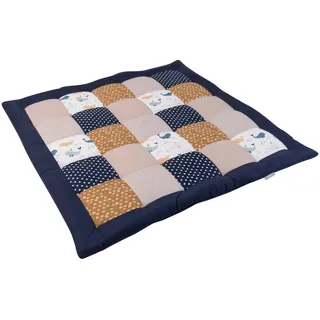 Ullenboom Krabbeldecke & Laufgittereinlage 120x120 cm, blau