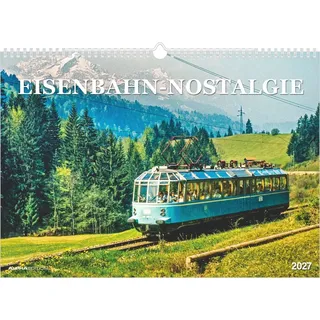 Neumann Eisenbahn-Nostalgie Wandkalender 2027