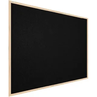 ALLboards Pinnwand 120 x 90 cm Schwarz