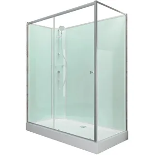 Schulte Ibiza Komplettdusche links 140 x 204 cm beige