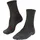 Trekkingsocken asphalt melange 41-42