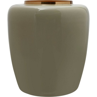 Kayoom Vase Art Deco 125«, (1 St.), goldfarben