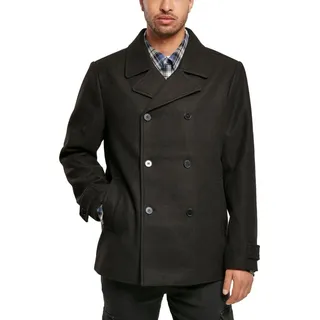 URBAN CLASSICS Classic Pea Coat schwarz 5XL
