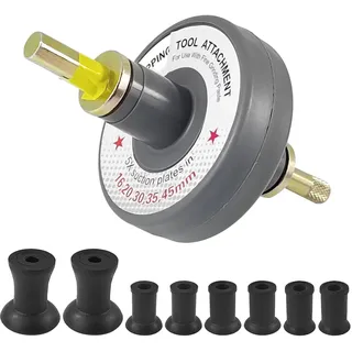SQLJYU Ventilschleifset mit Ventilschleifpaste 12.5 * 6.5 CM Ventil Läppwerkzeug-Kit, Ventileinschleifpaste, Ventil Einschleif Werkzeug Set,Ventil LäPpwerkzeug Befestigungssatz, mit 8 Stücke Gummiring