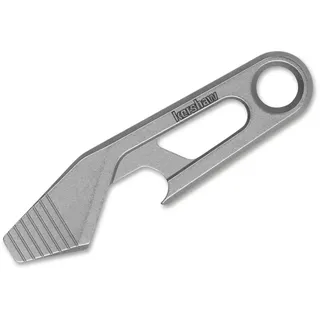 Kershaw Knives Kershaw Recap Schlüsselanhänger Flaschenöffner, graues Multifunktionswerkzeug mit Flaschenöffner, passend für Schlüsselanhänger, Größe eines Hausschlüssels