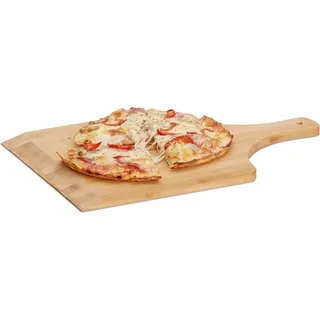 Relaxdays Pizzaschaufel XL 50 x 30 cm