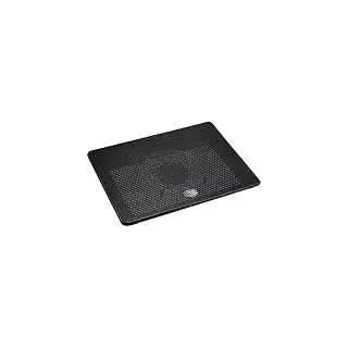 Cooler Master NotePal L2 Laptop Kühler – Laptop Cooler mit leichtem & ergonomischem Design, Leiser 160-mm-blauer LED Lüfter, Perforierte Metallplatte, USB-Port-Extender, Laptop Lüfter bis 17 Zoll