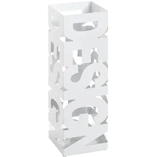 Haku-Möbel Pop Schirmständer 16x48x16 weiß