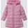 Wärmender Steppmantel mit Teddyplüsch-Futter pink 92