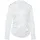 Feminine Baumwoll-Satin-Stretch-Bluse Weiß 34