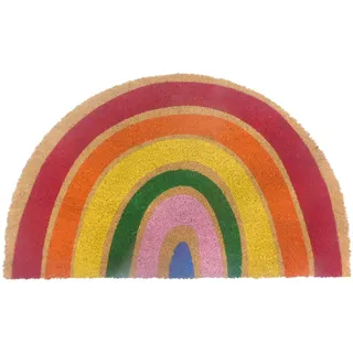 Relaxdays Regenbogen 80 x 50 cm Gelb/Orange/Pink