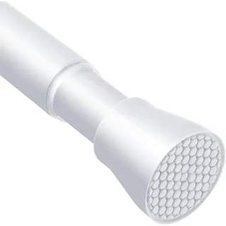 AIZESI Duschvorhangstange 70-120 cm weiß