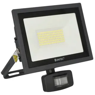 LED Außen Strahler/Spot/Fluter UNITEC IP 44 (fremdkörper- und spritzwassergeschützt) 50 W anthrazit HxBxT 275x120x255 mm
