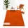 Gabbeh orange 160x230 cm Moderner Teppich für Wohn Schlafzimmer