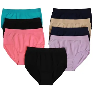 Nowingline 5er Pack Damen Übergröße Slips ab Größe 38-64 - 48 Große Größen