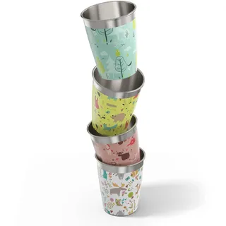 Sigg Kindertrinkbecher 0,35 l Bunt 4 St.
