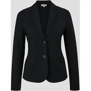 S.Oliver Damen, 10.2.11.15.152.2133482 Blazer, 9999 schwarz, 42
