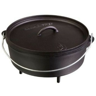 Feuertopf CAMP CHEF Classic 10 inch SDO10 Gusseisen Dutch Oven Füße 4 Liter