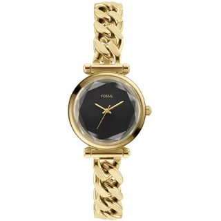 Fossil Damen Analog Quarz Uhr mit Edelstahl Armband ES5440