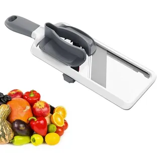 Gemüsehobel, verstellbar, 3 Schnittdicken, mit Fingerschutz