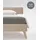 Single-Jersey 140 x 200 - 160 x 200 cm taupe