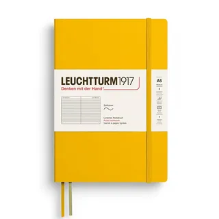 Leuchtturm1917 Notizbuch A5 Sunflower liniert