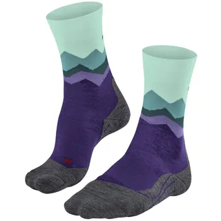 Falke Crest Trekkingsocken Damen 8683 amethyst 39-40