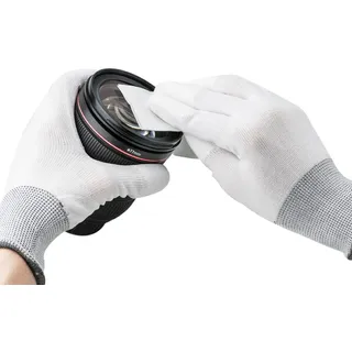 JJC PU-Handschuhe Antistatik Reinigungshandschuhe für Kamera Objektiv Sensorreinigung
