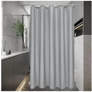 luxuskollektion Duschvorhang 100 x 200 cm grau