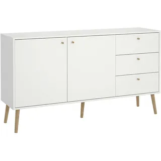 Home Affaire Sideboard Bodo 147,2 x 81,7 x 39,1 cm Weiß