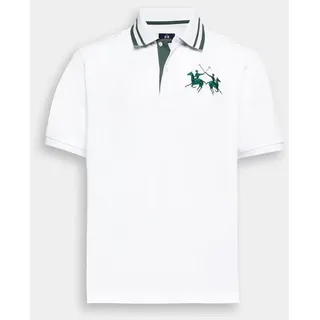 La Martina Poloshirt La Martina Poloshirt, La Martina MAN S/S POLO 30/1 COTTON PIQUE aus Pique Baumwolle