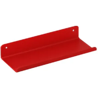 HCBUTAE Wandregal Aus Eisen, Rot/Orange/Beige, Länge 40/60/80/100/120 cm, Breite 20 cm, Dekorative Schwebende Regale, Verkaufsregal, rutschfeste Lippenkante