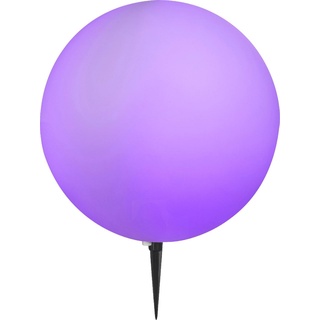Globo LED Außenleuchte Toula weiß Ø 40 cm E27, RGBW