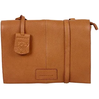 Burkely Soft Skylar Umhängetasche Leder Cozy Cognac