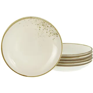 CreaTable Dessertteller Nature Collection 6 St beige