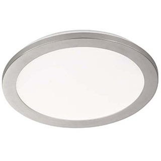 Deckenlampe Deckenleuchte Badezimmerlampe dimmbar LED Flurleuchte silber weiß
