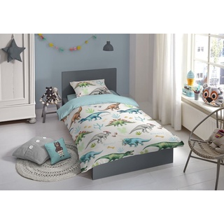 Bettwäsche »good morning Flanell Kids Bettwäsche 2 teilig Bettbezug 135 x 200 cm«, good morning, Baumolle, 2 teilig, Bettbezug Kopfkissenbezug Set kuschelig weich hochwertig bunt
